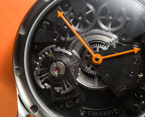packshot horlogerie montre Thierry Ducret détails
